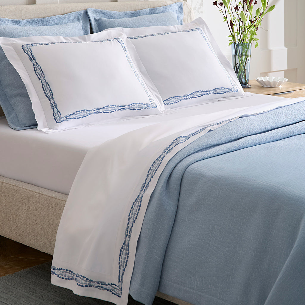 Sferra Scalamandre Cobblestones Coverlets & Shams