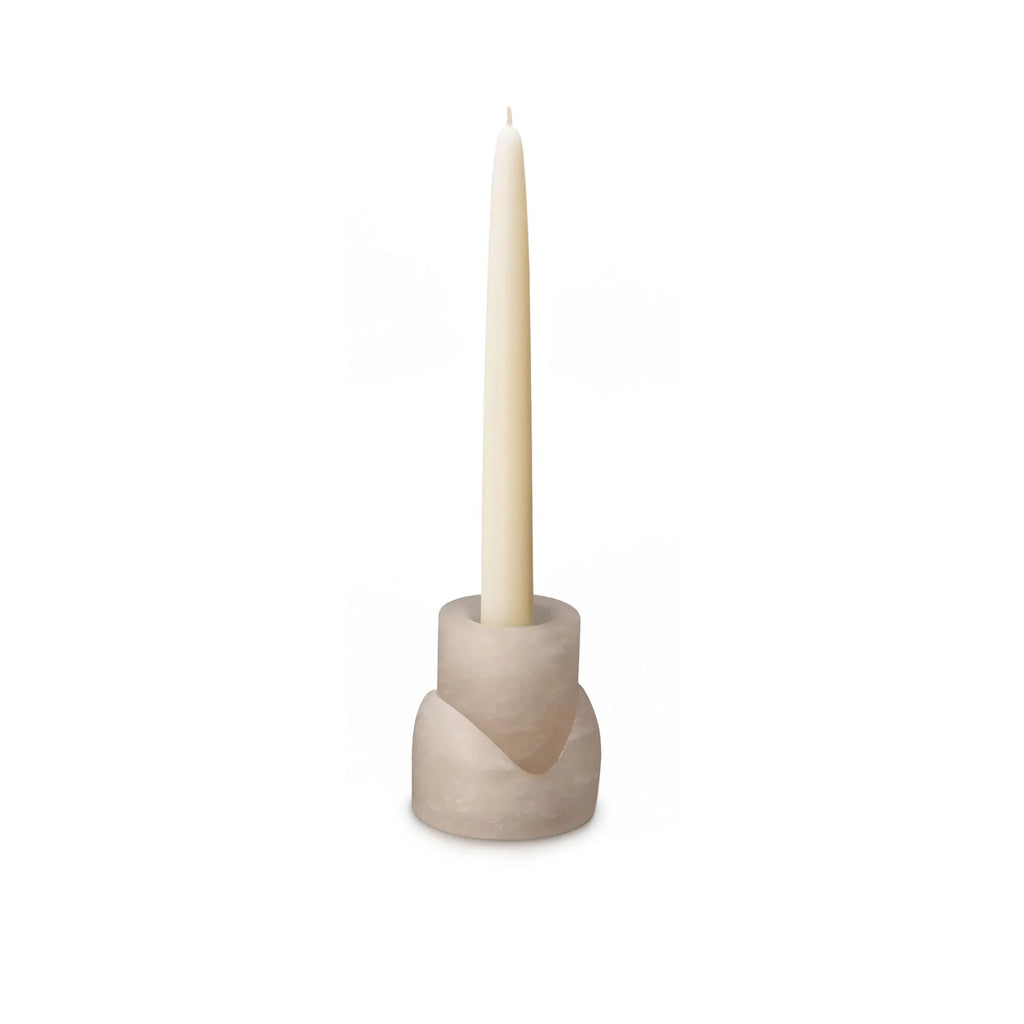 Simon Pearce Manchester Tealight and Taper Candle Holder