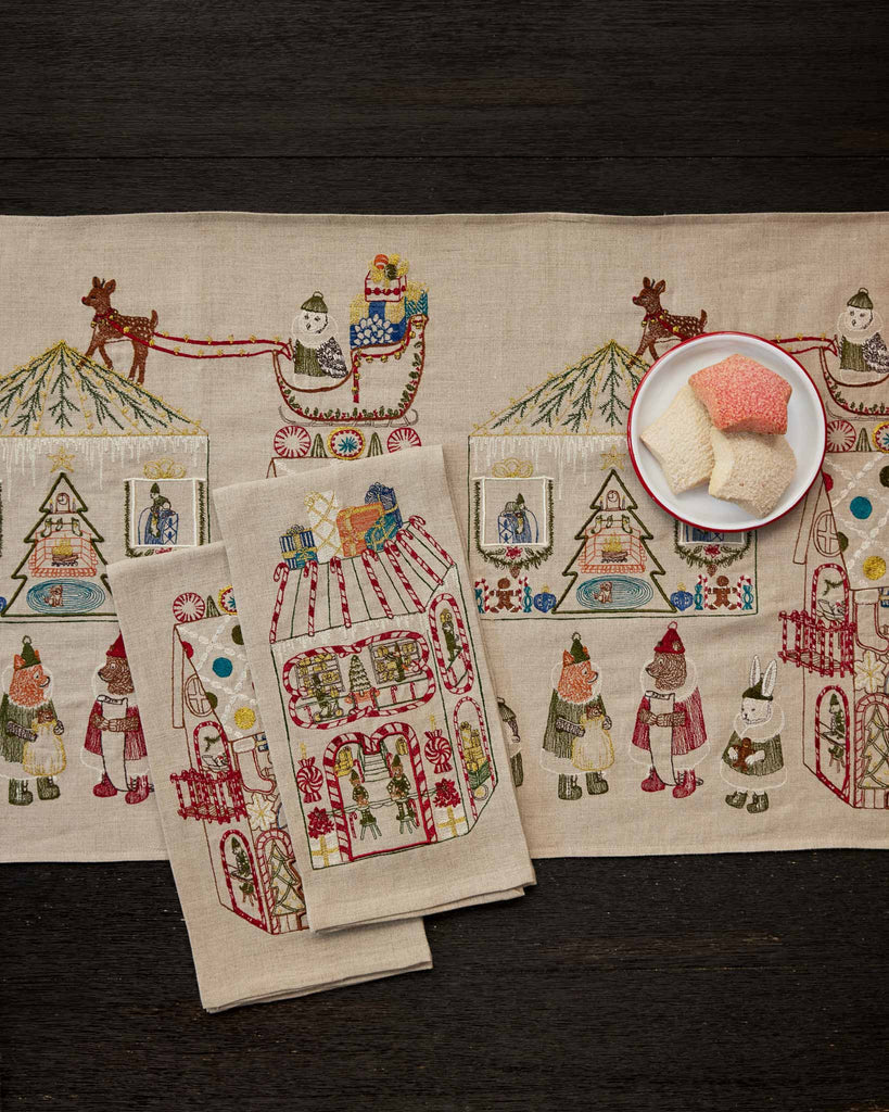 Coral & Tusk North Pole Table Runner