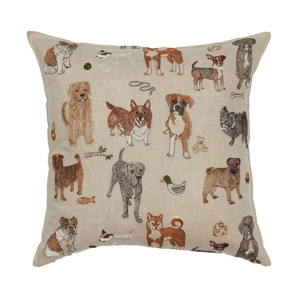 Coral and Tusk Dogs and Toys Pillow