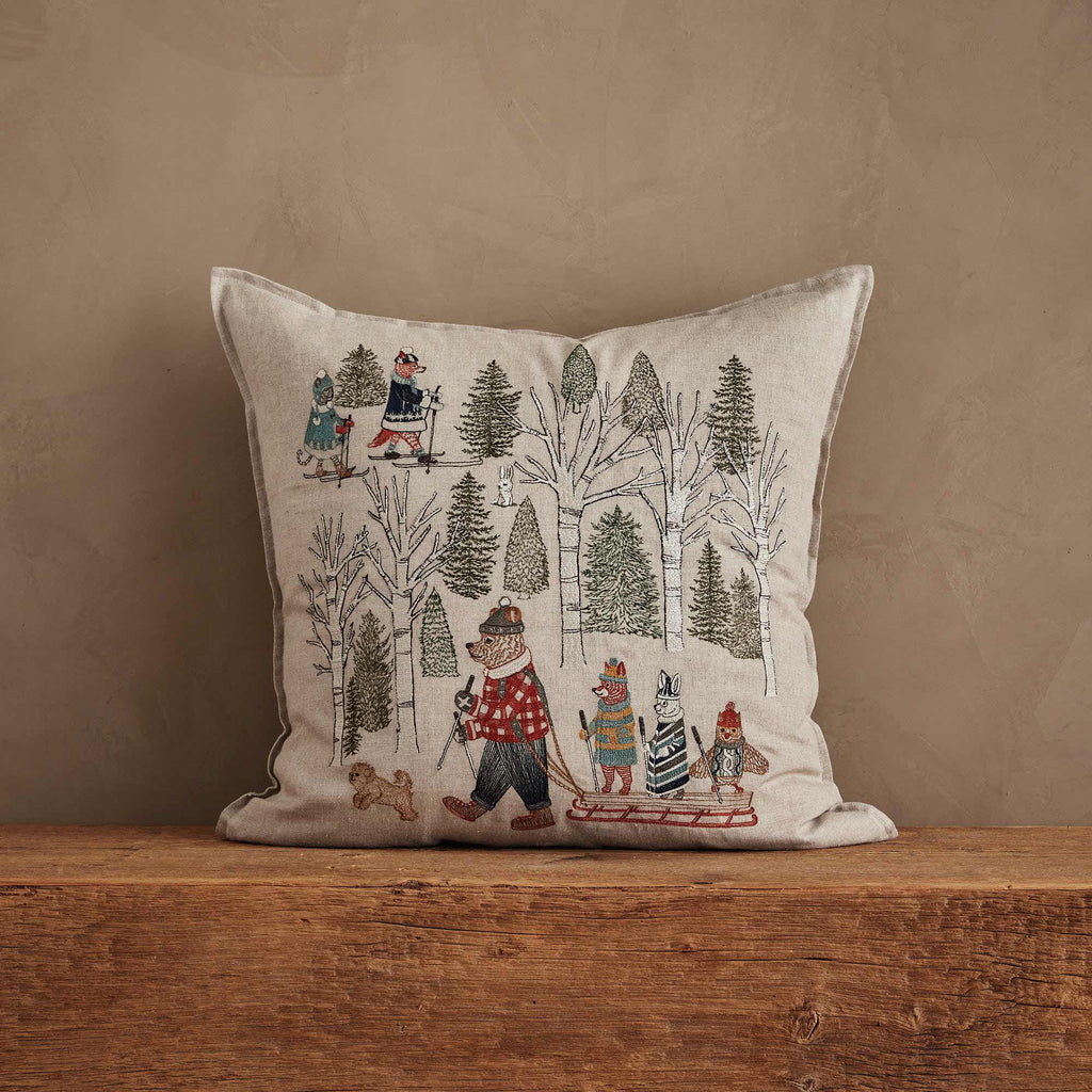 Coral and Tusk Winter Fun Pillow