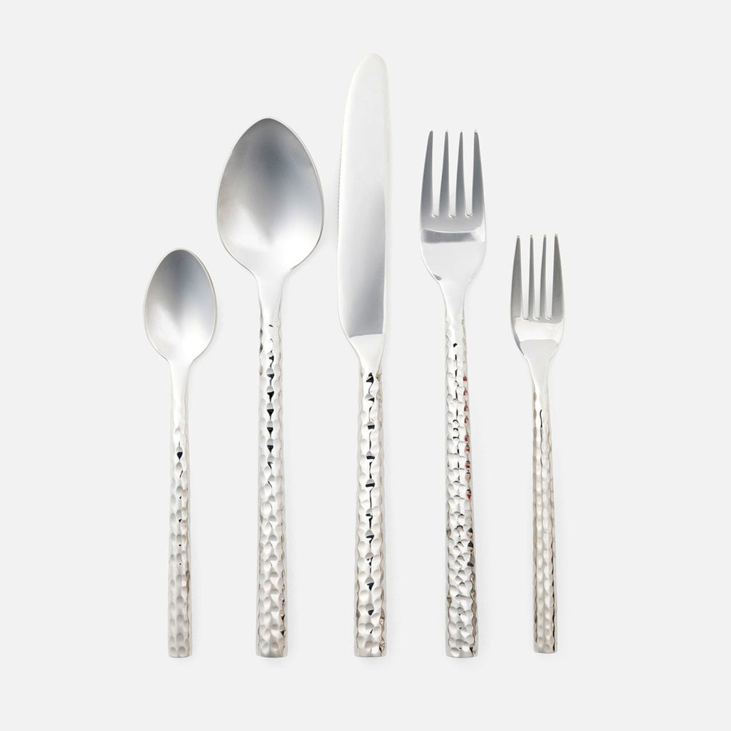 Annella Silver 5 Piece Flatware Set