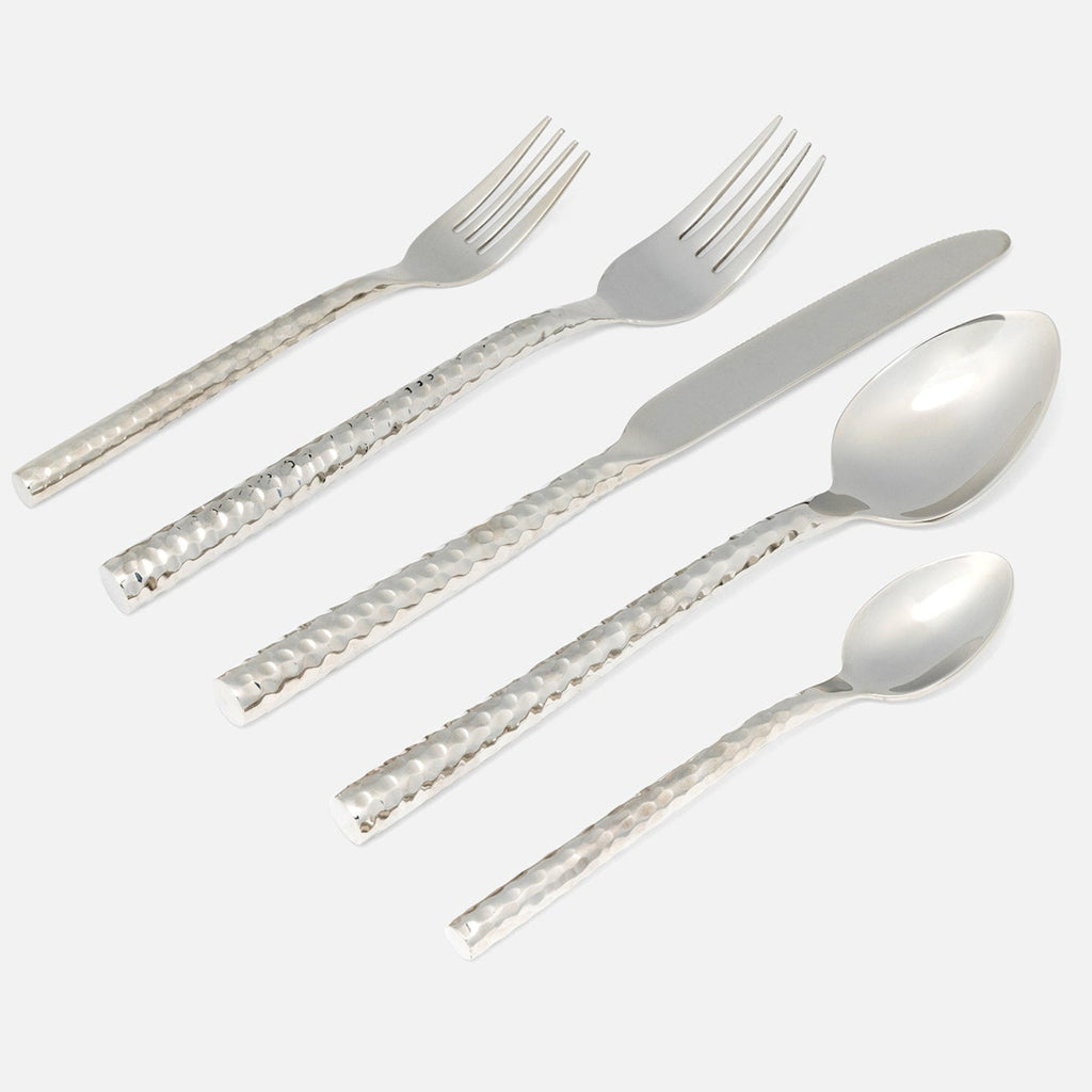 Annella Silver 5 Piece Flatware Set