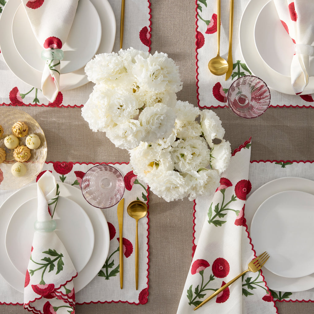 Gisele Napkins, Placemats + Runner