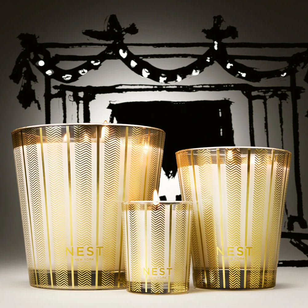 Nest New York Winter Chai Classic, Votive, and 3 wick Candle