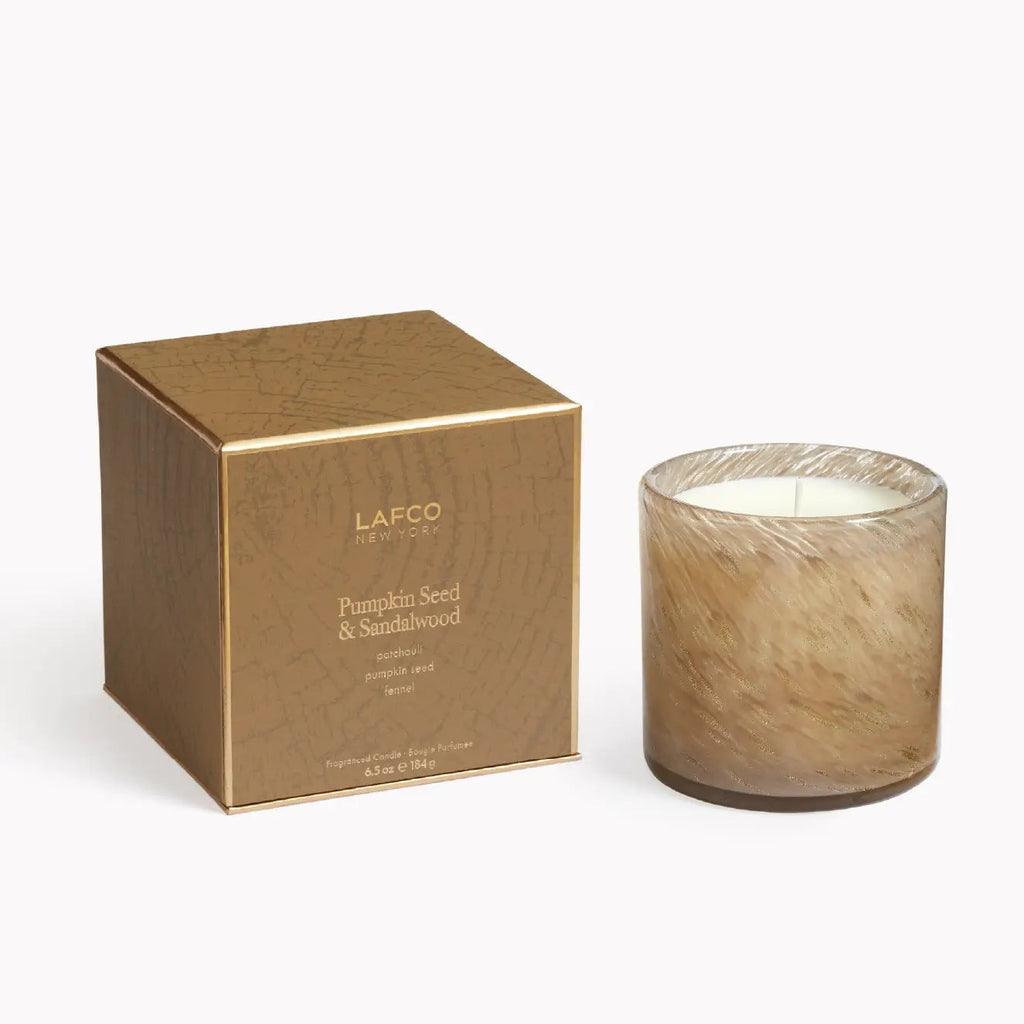 Lafco New York Pumpkin Seed & Sandalwood Candle