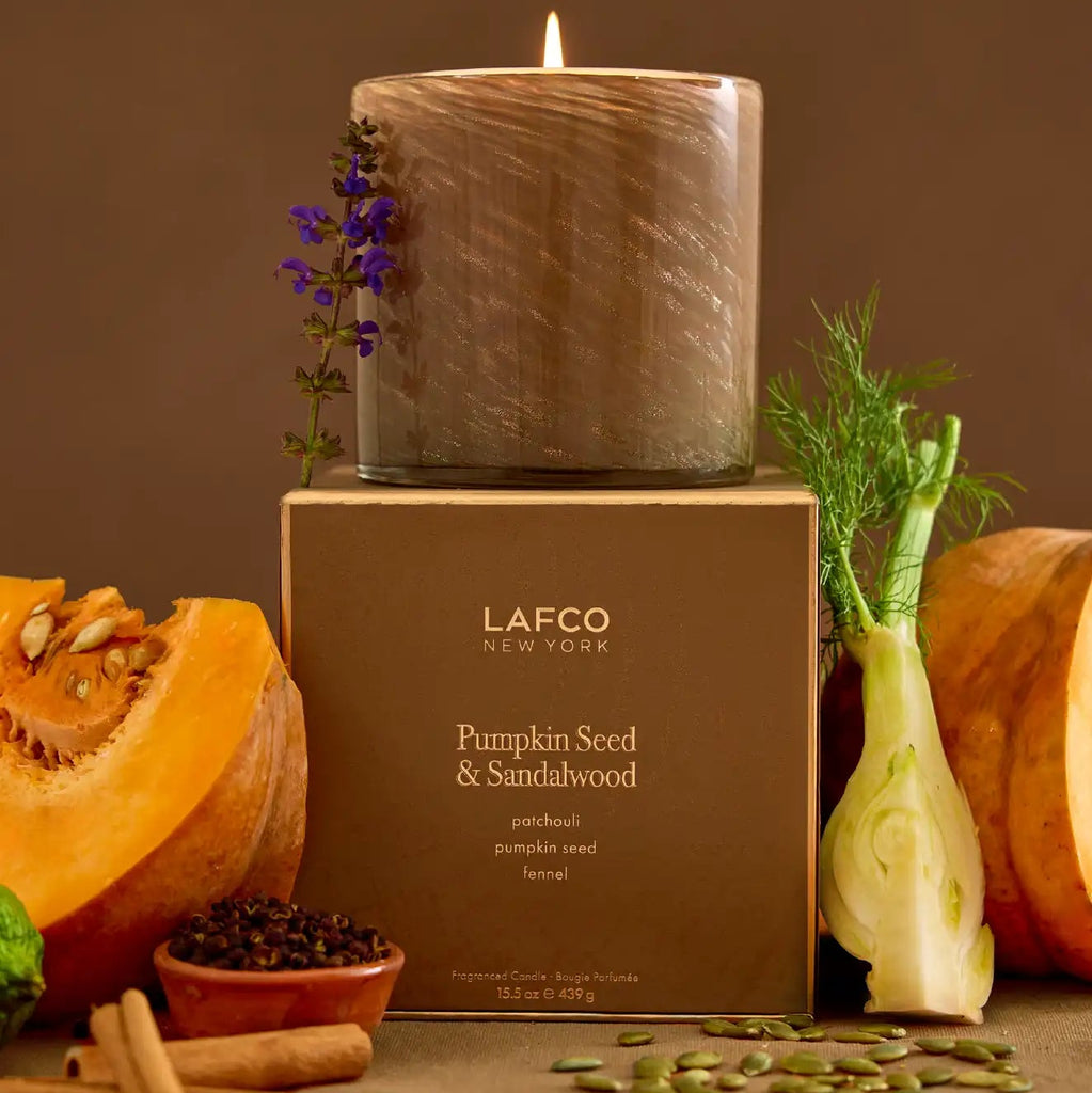 Lafco New York Pumpkin Seed & Sandalwood Candle