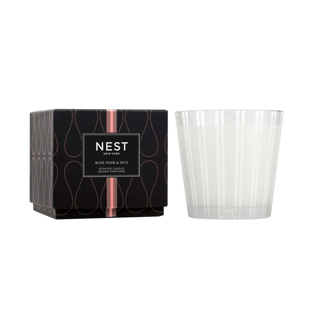 Nest New York Rose Noir & Oud 3-Wick Candle