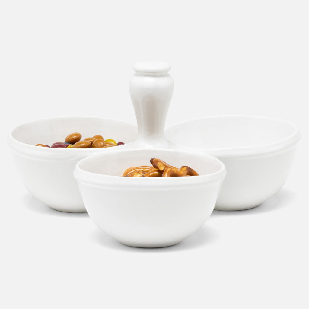 Ariana White Snack Bowl