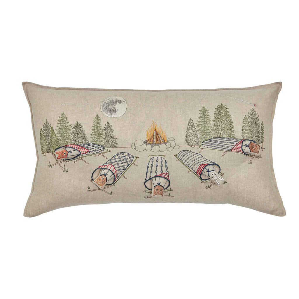 Coral and Tusk Stargazers Pocket Pillow