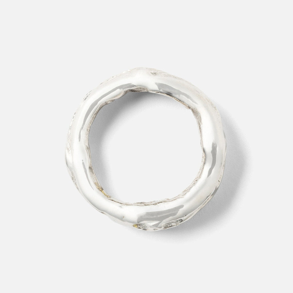 Arbor Polished Silver Napkin Ring