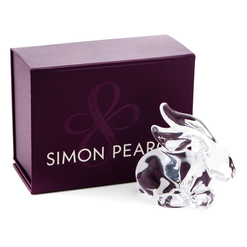 Simon Pearce Rabbit In A Gift Box