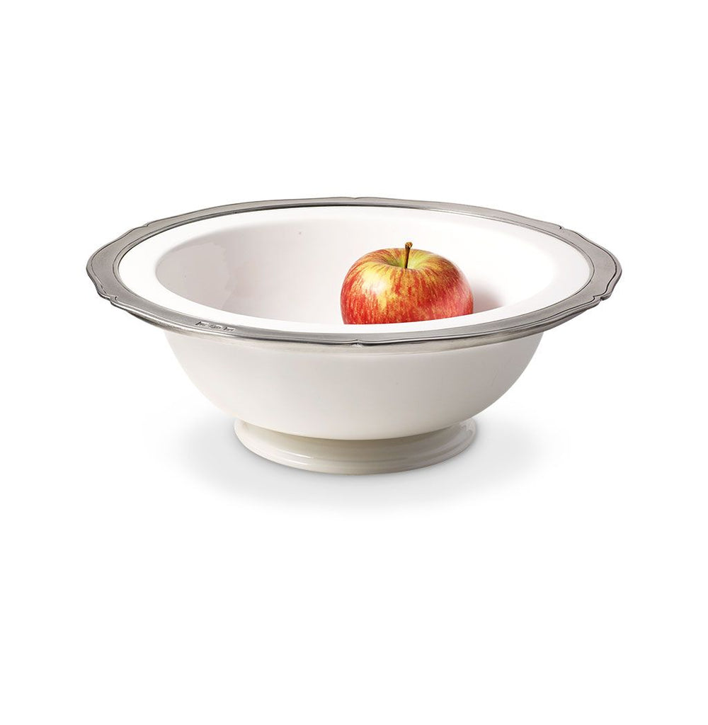 Vivianna Round Footed Serving Bowl, Large