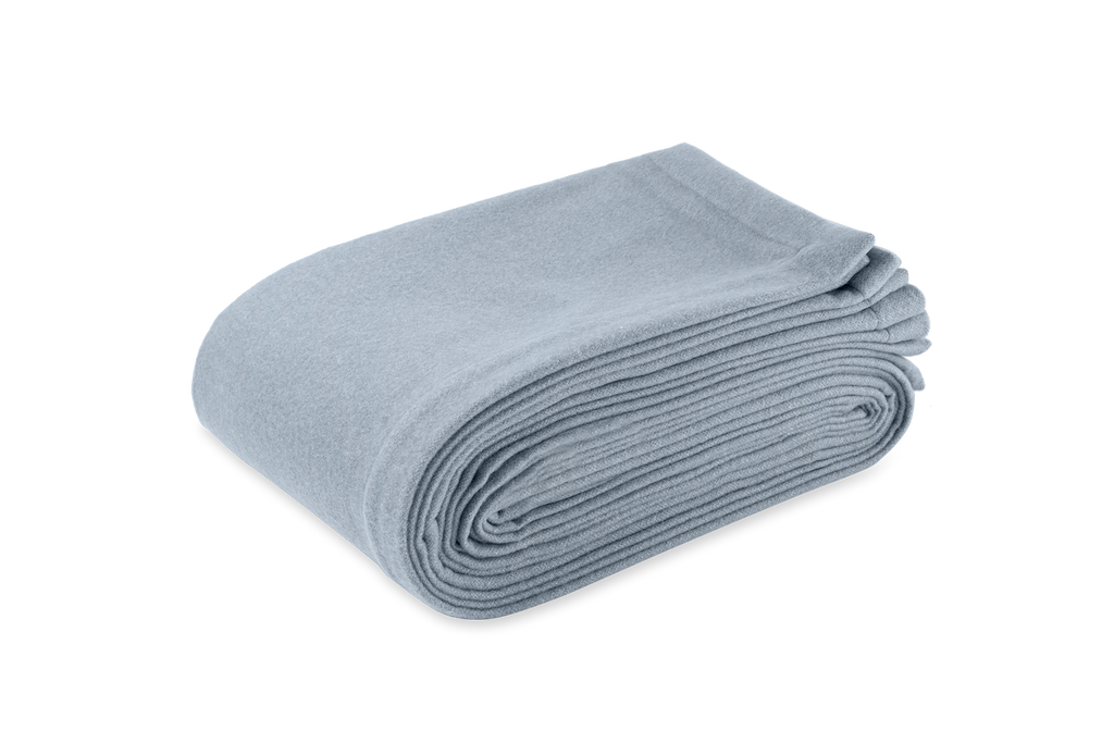 Matouk Cosmo Blanket Hazy Blue