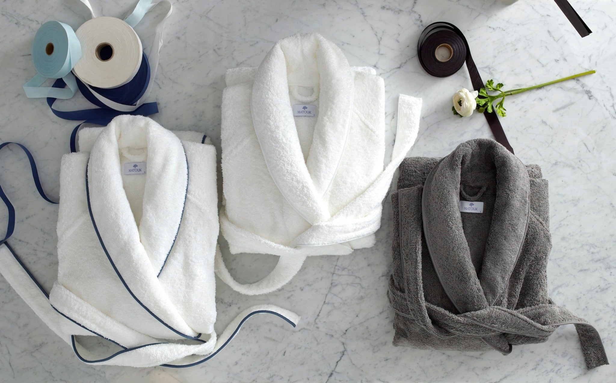 Matouk Stocked Cairo Robe – The Picket Fence Store