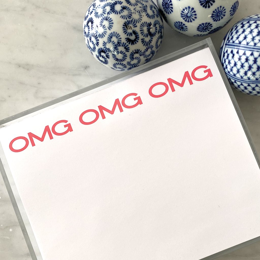 OMG Luxe Expressions Notepad