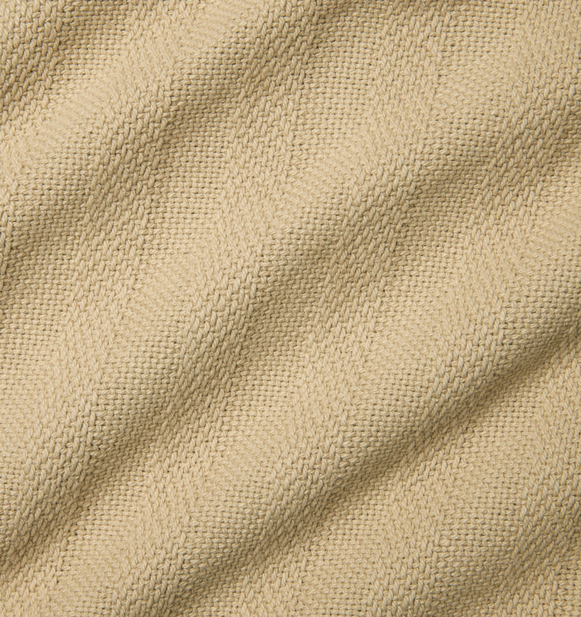 Tavira Tonal Stripe Cotton Blanket