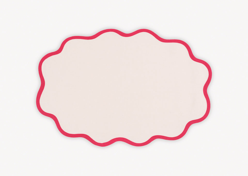 Scallop Edge Placemat - Set of 4