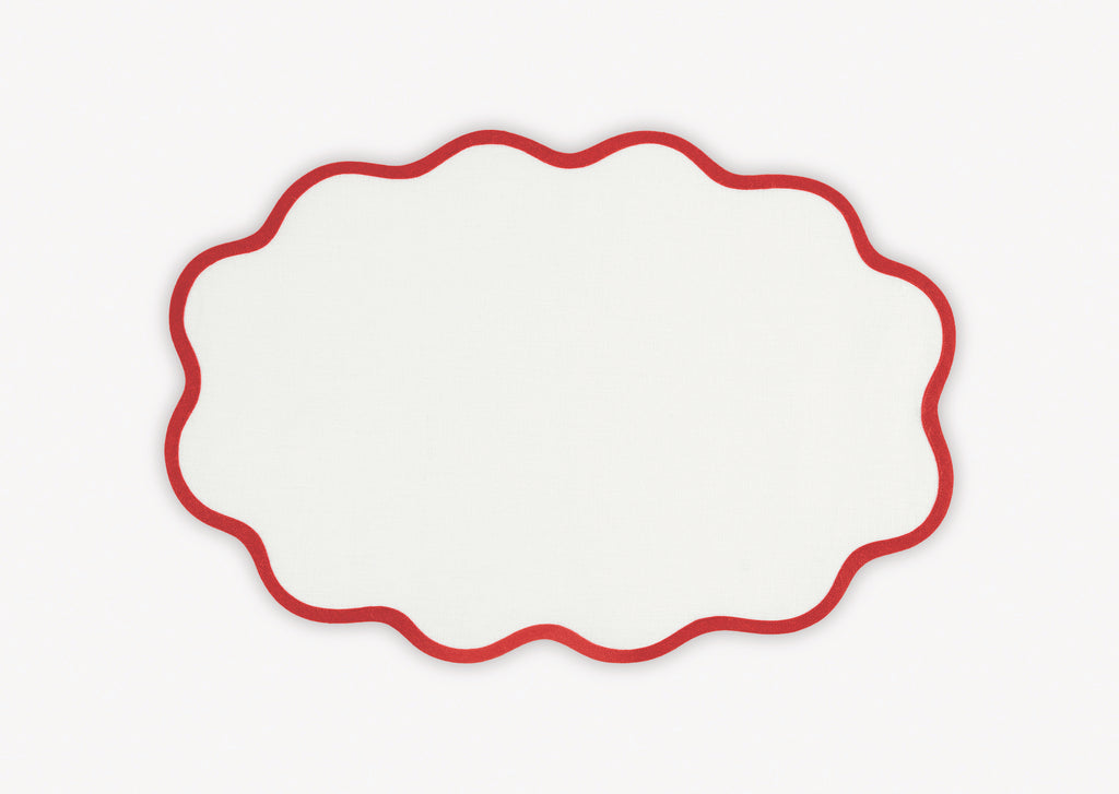 Scallop Edge Placemat - Set of 4