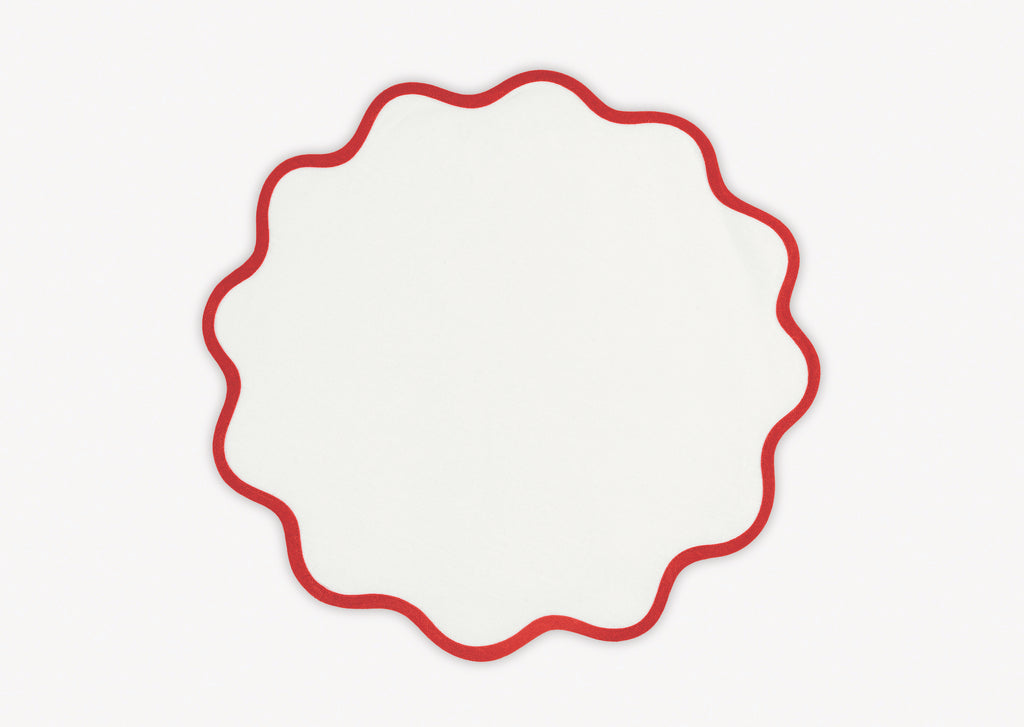 Scallop Edge Placemat - Set of 4