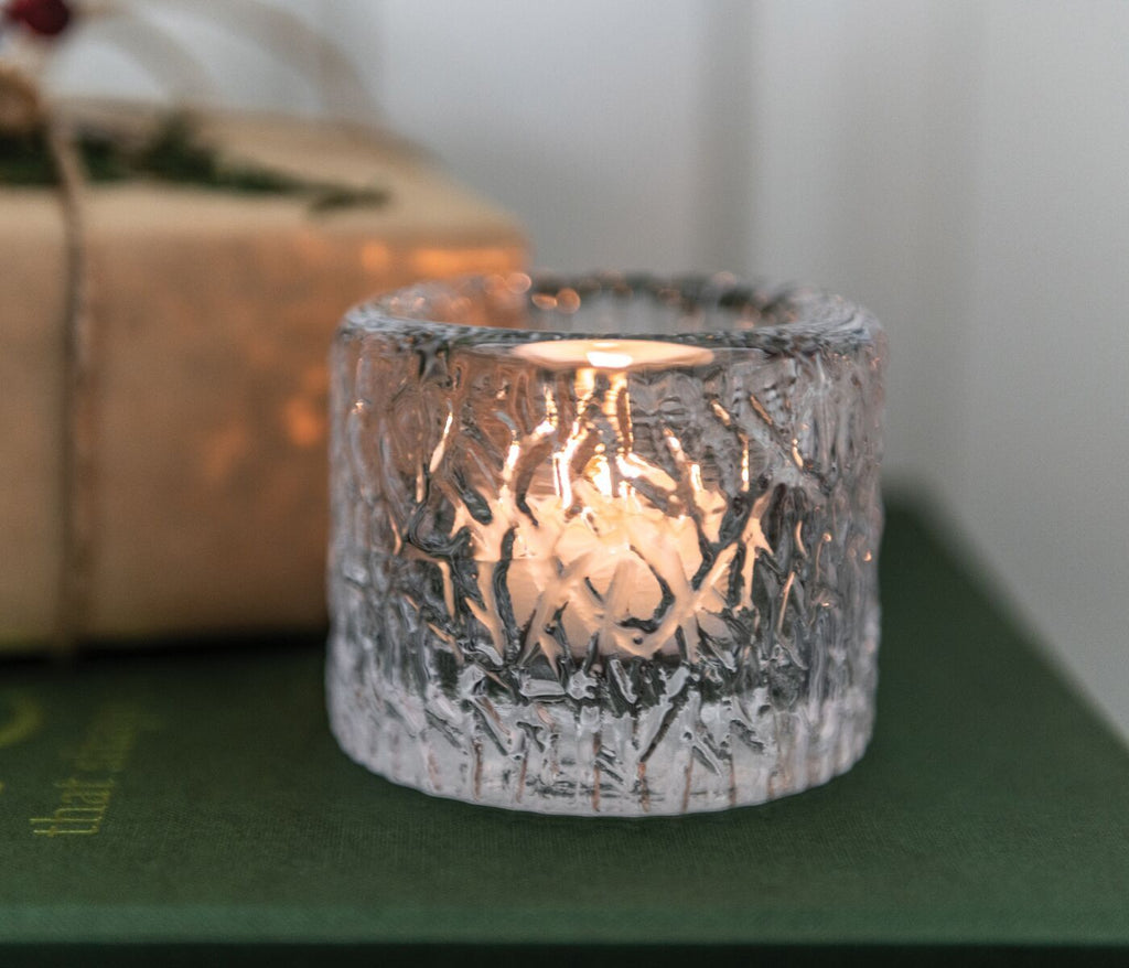 Simon Pearce Silver Lake Tealight