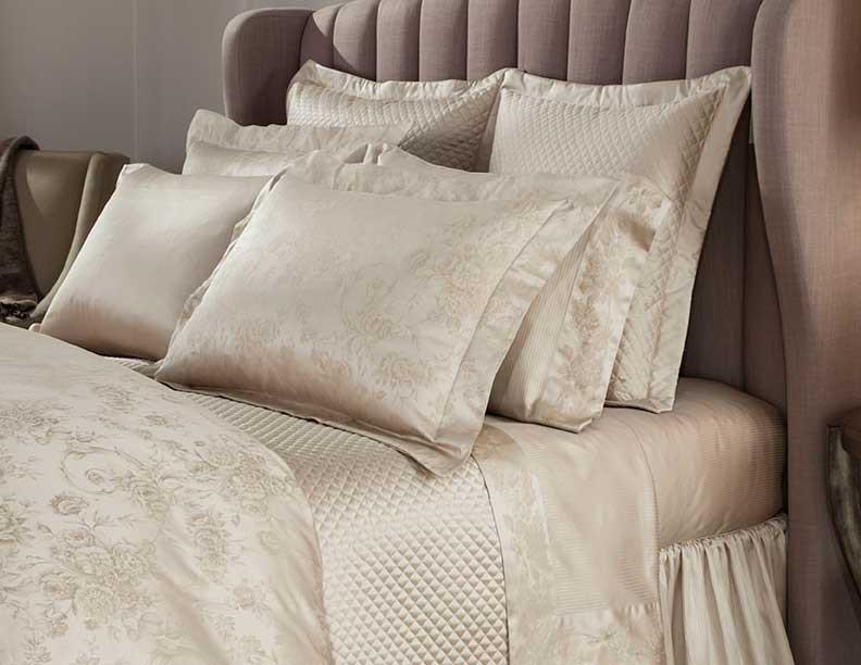 Home Treasures diamond quilted coverlet & shams