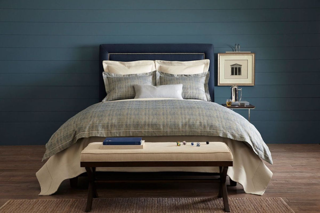 Peacock Alley Biagio Duvet Cover + Shams and Bed Skirt