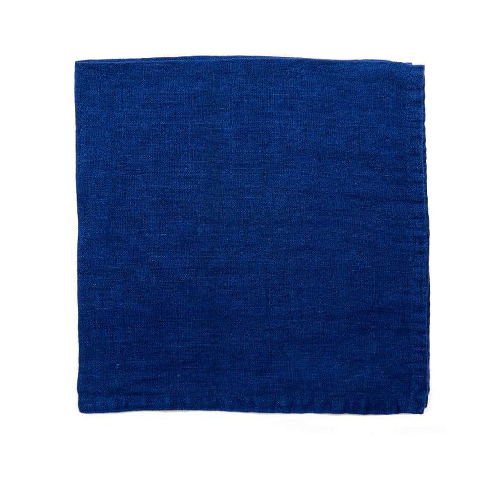 Washed Linen Napkin - Blue