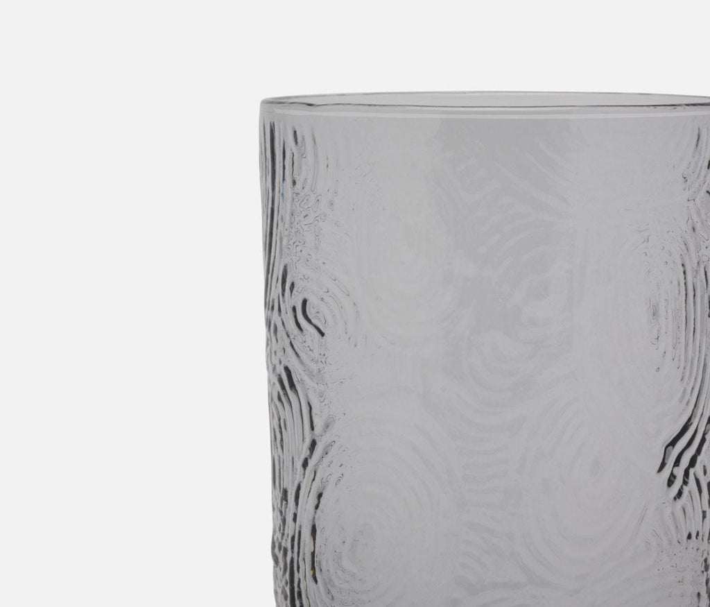 Alyse Charcoal Gray Glassware