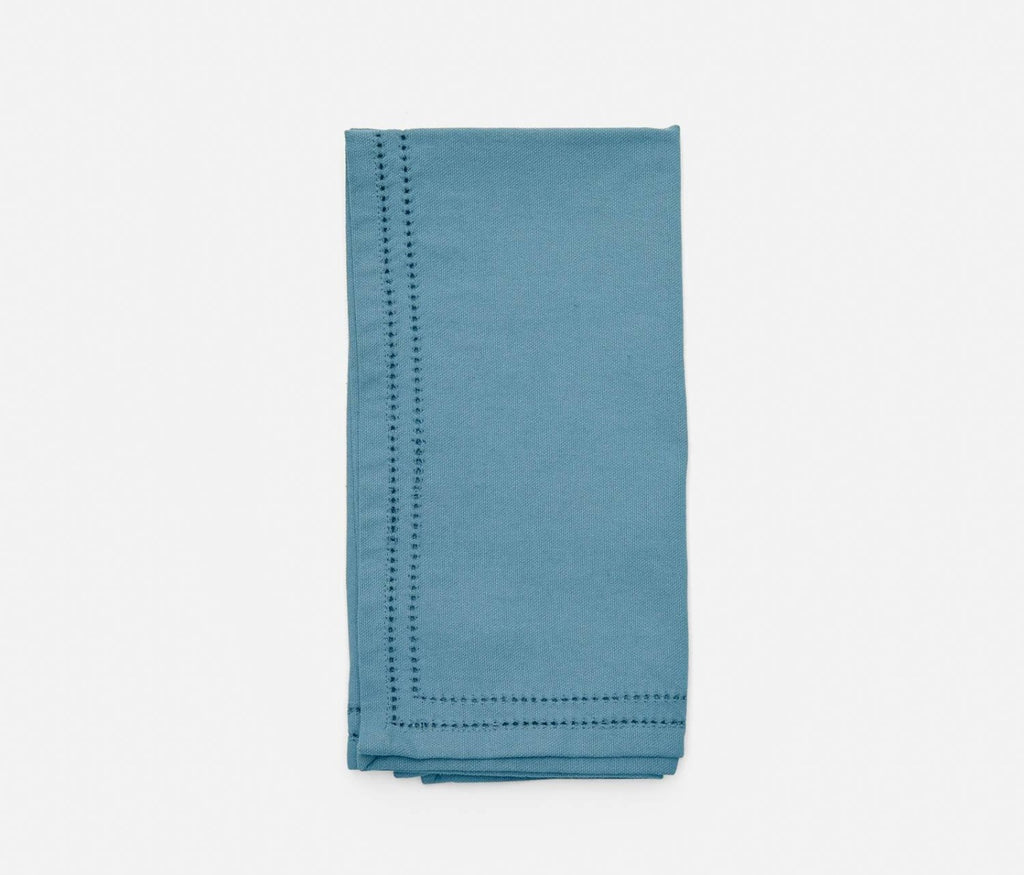 Blue Pheasant Betty Napkins in Dusty Teal