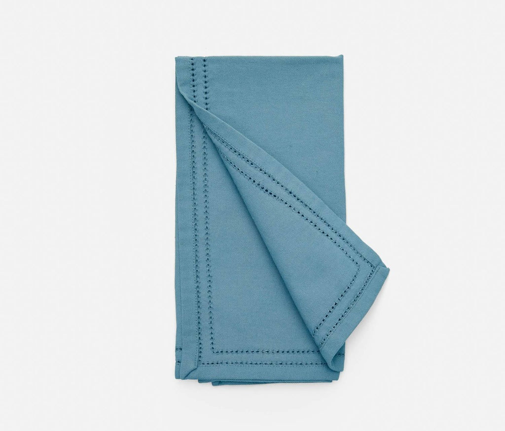 Blue Pheasant Betty Napkins in Dusty Teal