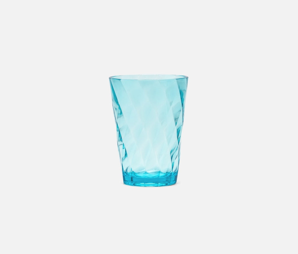 Blue Pheasant Beverly Acrylic Drinking Glass Island Blue