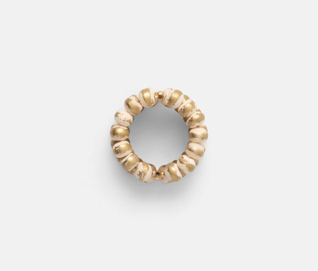 Dakota Gold Napkin Rings, Set of 4