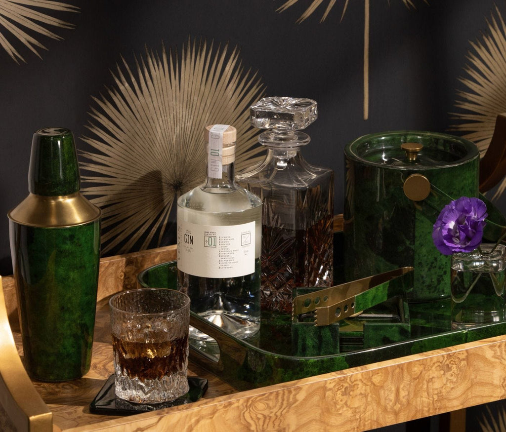 Nelson Emerald Gloss Barware Collection