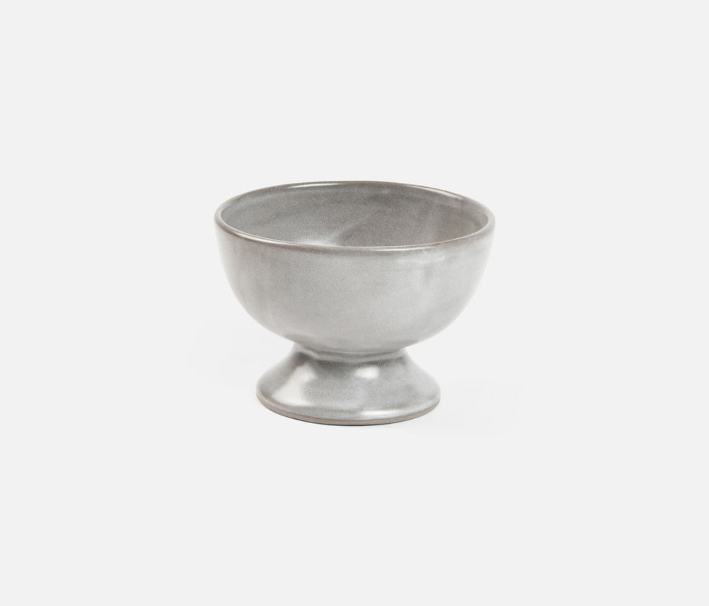 Wilson Cement Glaze Footed Serving Bowl