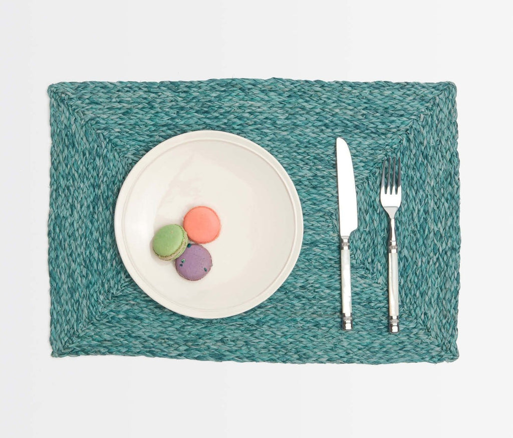 Zoey Mixed Blue Placemats