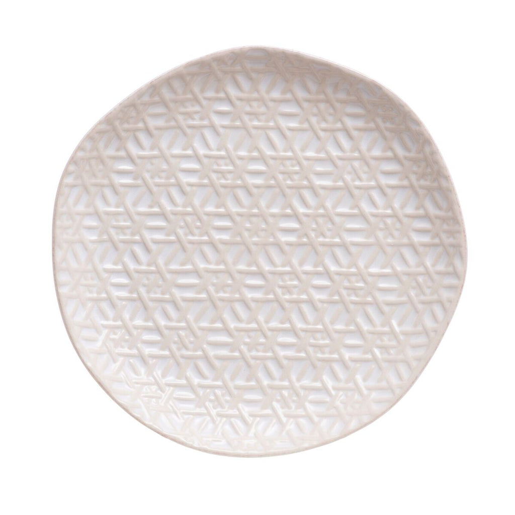 Cantaria Cane Weave Salad Plate