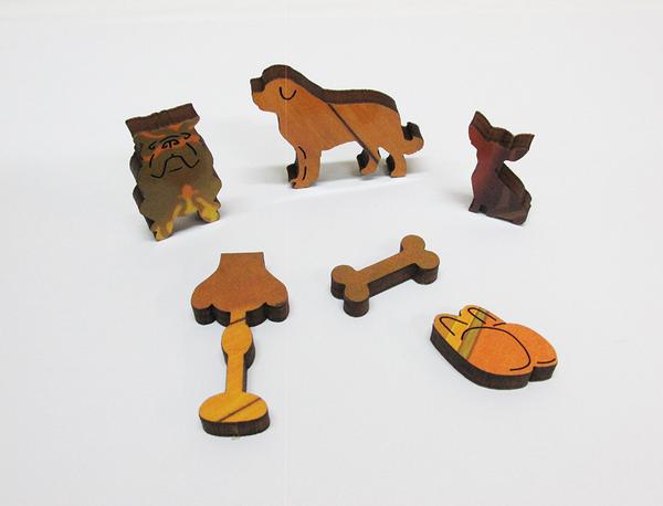 Artifact Puzzles Gavin Watson Creature Comforts Wooden Puzzle