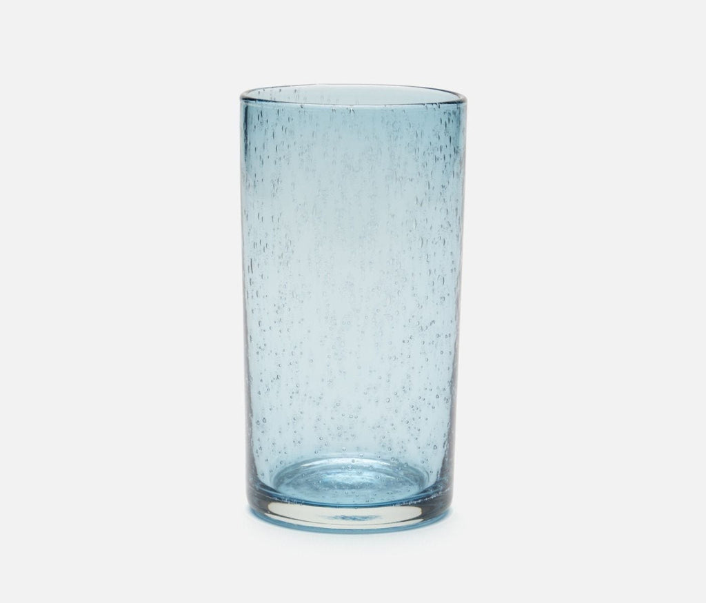 Blue Pheasant Quinn Charcoal Blue Glassware