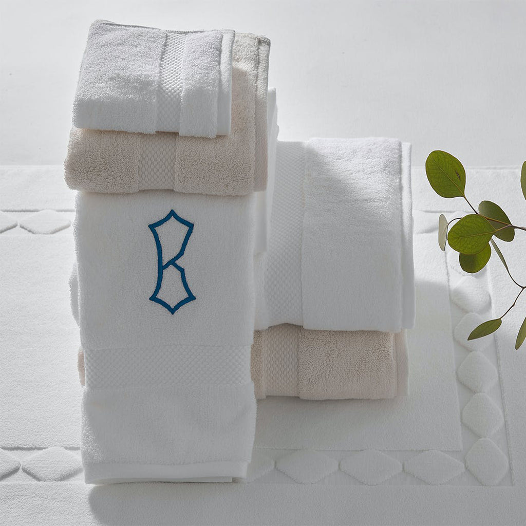 Matouk Guesthouse Bath Towels + Tub Mats