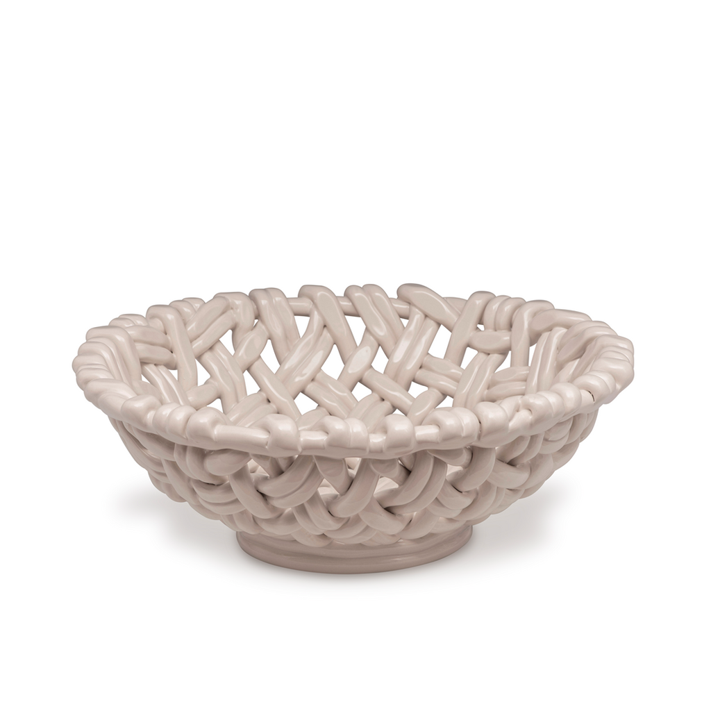 Skyros Designs Round Hand Woven Basket