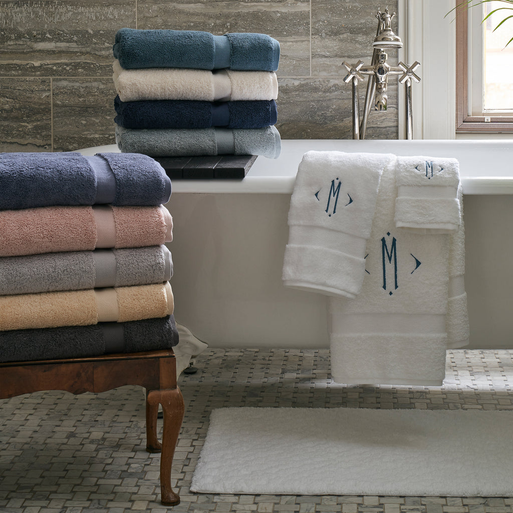 Lotus Bath Towels, Tub Mats + Bath Rugs