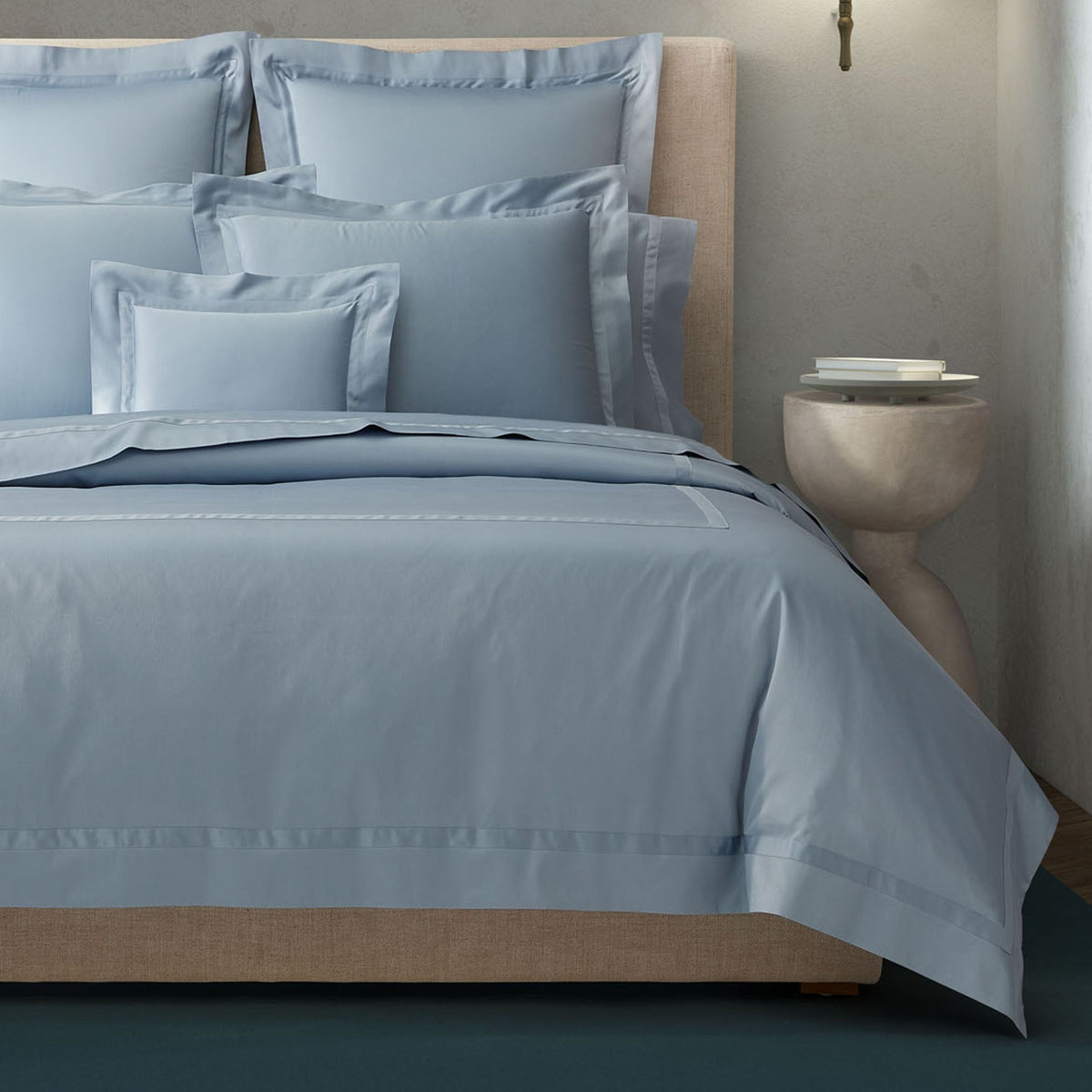 Matouk Nocturne Egyptian Cotton Sateen Sheets, Duvet Cover + Shams ...