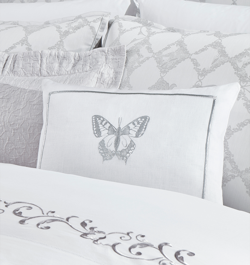 Sferra Papilio Butterfly Decorative Pillow