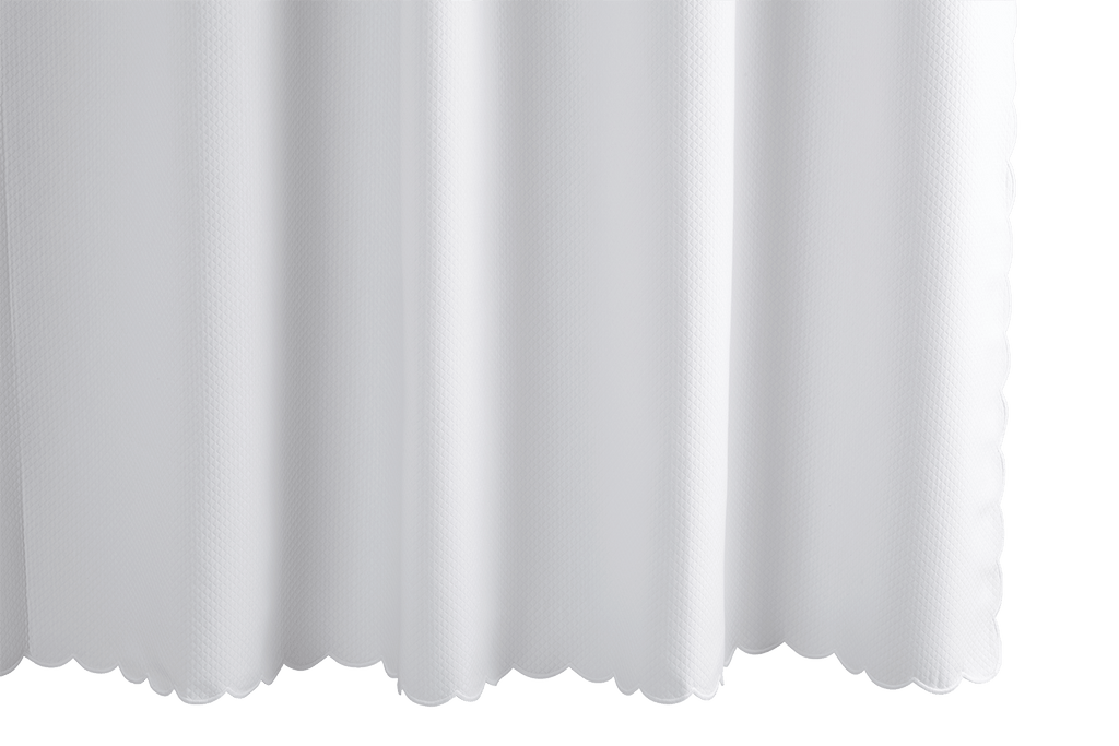 Matouk Diamond Pique Shower Curtain
