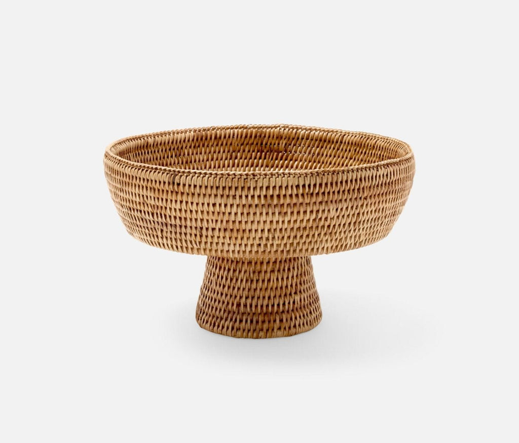Londyn Rattan Footed Serving Bowl