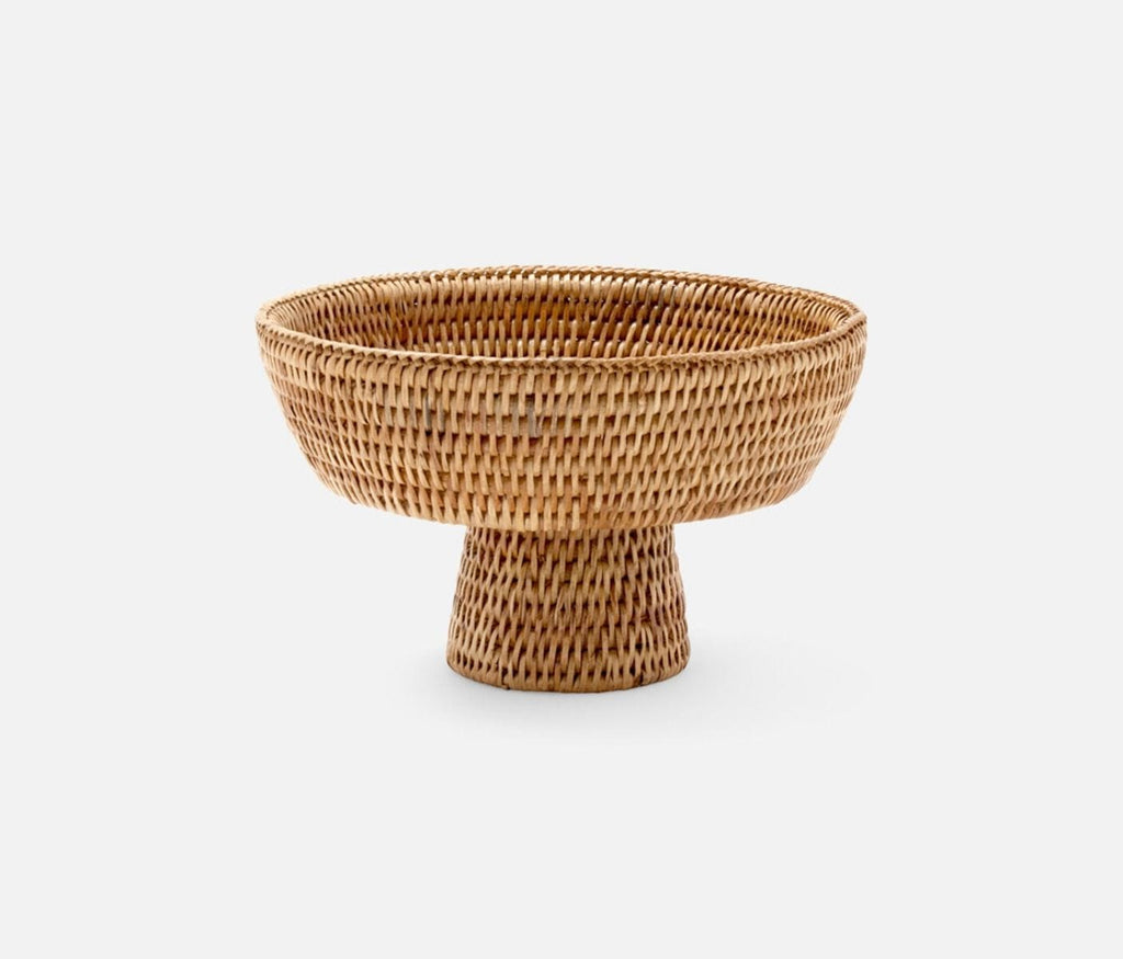 Londyn Rattan Footed Serving Bowl