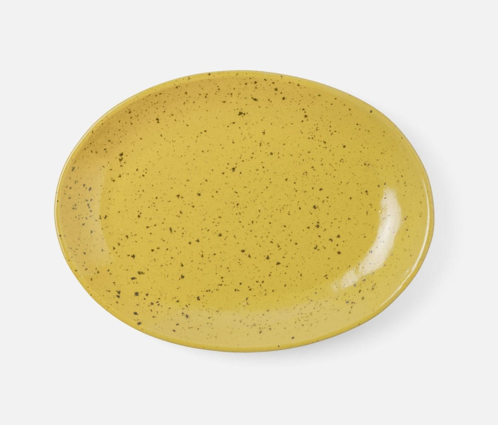 Marcus Chartreuse Salt Glaze Oval Serving Platters