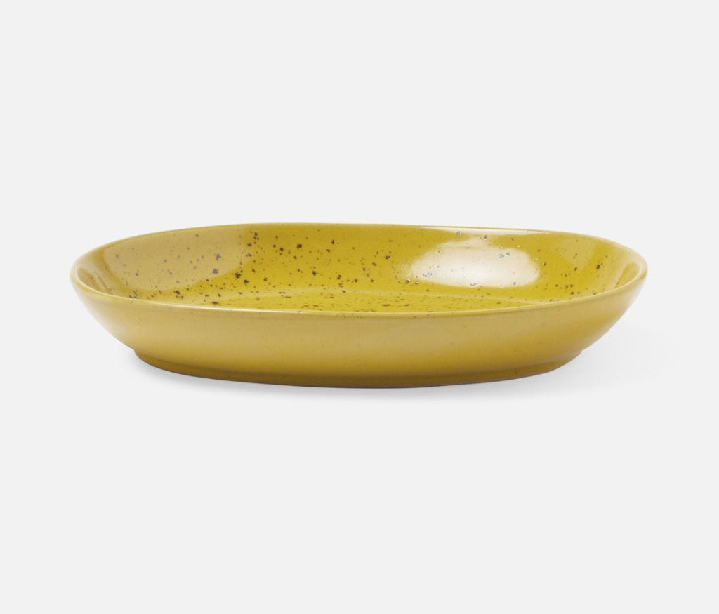 Marcus Chartreuse Salt Glaze Oval Serving Platters