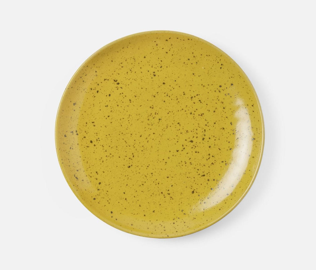 Blue Pheasant Marcus Chartreuse Salt Glaze Round Serving Platters